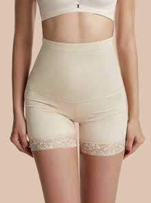 Culottes modelantes rembourrées à taille haute et dentelle pour femmes, rehaussement des hanches, contrôle du ventre