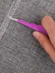 1 pieza/2 piezas/3 piezas Desgrapador de costura con mango de plástico morado, desgrapador de costura, cortador de hilo, desgrapador de hilo para herramientas de costura, manualidades y bordado - Multicolor - Ver 7
