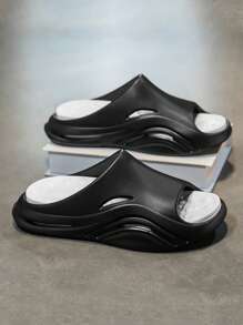 Nouvelles sandales d'été pour hommes, sandales de plage à lanières, semelle souple antidérapante, mules d'intérieur/extérieur casual
