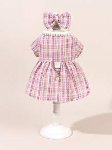 1 套秋冬季加厚羊毛宠物服装，保暖