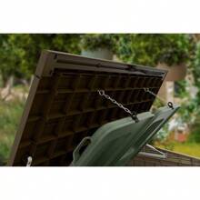 Keter Cobertizo de Almacenamiento Sio Midi, Color Grafito, 880 litros, Caja para almacenar, Exterior - 1 - Ver 3