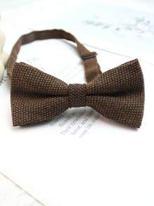 1 Stück gebürstete Fliege, geeignet für Hochzeiten, Lässig, Business, Partys