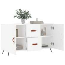 vidaXL Credenza Bianca 100x36x60 cm in Legno Multistrato