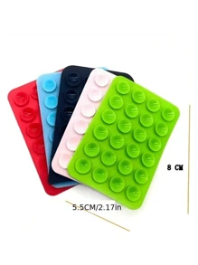 8pcs/20pcs Silicone Suction Cup Set, Multi-Function Phone And Tablet Holder, Universal Compatibility, Easy Release, Reusable Adhesive Holder Compatible With IPhone, Android Phone, Gift For Birthday, Family, Friends Phone Holder, Phone Stand, Phone Accessories - Multicolor - View 7