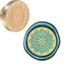 CYFUN DESIGN 1 PC 25mm Butterfly/Fox/Deer Pattern Wax Seal Stamps Solid Brass Engraved Fire Lacquer Stamp Heads NO Handle For Decorating Notebook Gifts And Greeting Cards