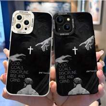 Estuche creativo para teléfono móvil que presenta una obra de arte con divinidad y propósito. Esculturas clásicas combinadas con un regalo de diseño moderno para cumpleaños, madre, familia, amigos, novio, novia