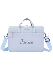 1pc Customized Name Tablet Sleeve, Laptop Inner Bag, Stylish & Lightweight Computer Sleeve, Suitable For Tablet Inner Bag & Laptop Bag, Suitable For Daily Carrying, Can Be Used As Birthday Gift, Holiday Gift, Gift For Family And Friends