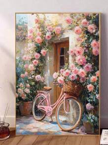 1 Set DIY Diamond Painting Kit, Full Drill Diamond Embroidery, 40*70cm - Multicolor - View 3