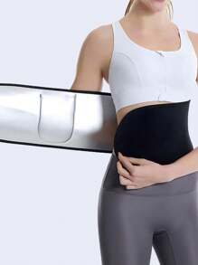 1pc Women's Waist Training Belt, Tight Fitting Corset, Sweat Absorbing Belt, Wrapped In Silver Ion For Abdominal Compression With Phone Bag, Women's Abdominal Compression With Sauna, Sweat Absorbing Belt, Waist Seal, Allowing For Double Fat Burning, Better Exercise And Shaping, Quick Abdominal Compression, And A Sexy Little Waist - Multicolor - View 13