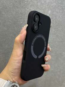 液态硅胶手机壳,兼容 17 Pro Max、17 Pro、17 Air、17、16、15、14、13、12、11 Pro Max、15 Plus,支持磁吸无线充电,提供全方位保护。 - 黑色 - 查看 4