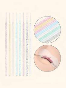 Micro Escovas Microswabs para Extensões de Cílios e Maquiagem - Aplicadores Descartáveis Livres de Fiapos para Cílios, Lábios e Beleza - Disponível em 50/100/200/300/500/600/800 peças