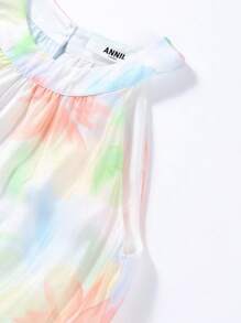 Annil Children's CuHK Sleeveless Dress For Girls In The Summer - Blue - View 5