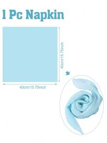 5pcs 90*180cm Light Blue Pleated Table Runner Perfect For Wedding Birthday Babe Shower Party Room Table Decoration, Wedding Anniversary And Banquets Party Supplies, Gauze Table Cover Table Runner