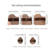 6 قطع مجموعة وسادات هواء مزدوجة الوجه، مجموعة وسادات هواء للمكياج، وسادات جلدية، وسادات إسفنجية، أدوات تجميل جافة ورطبة، وسادات أساس المكياج، أدوات مكياج إسفنجية، مكياج، رخيصة، ديكور الغرفة، مكياج، سفر، غرفة النوم، اكسسوارات المكياج، وسادة، ممزج المكياج، وسادة البودرة، إسفنجة المكياج