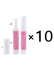 Colle à ongles en gros, colle à ongles super forte pour ongles en acrylique durable, colle professionnelle pour pointes d'ongles à clipser, adhésif pour ongles en acrylique, colle à ongles pour faux ongles 2g/0,07 oz/pièce, fournitures pour ongles, outils pour ongles, outils pour nail art, rentrée scolaire, ongles, outils pour ongles à clipser, outils de manucure et pédicure