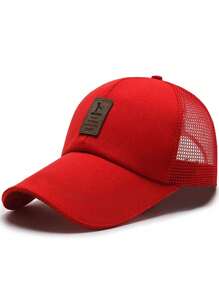 1pc Unisex Canvas Outdoor Solid Color Sunshade Cap, Korean Version Men's Summer Sun Hat Black Ins Brand Women's Casual And Versatile Baseball Cap, Extended Brim Cap Baseball Cap Sunhat - Multicolor - View 9