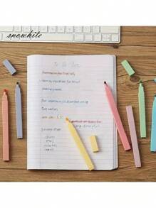 Aesthetic Highlighters,Soft Pastel Colors,Assorted Colors,School Supplies Soft Tip Colorful Handbook Markers Student Classroom Focus Underlining Markers(6 Pieces Will Be Shipped In Random Colors.),Highlighters>Pastel,Highlighter>Pastel,Random Stuff,Plumones,Coloring Markers,Markers For School,Highlighter>Pastel,Back To School