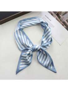 3/4/5/6/7/8pcs Women Bow Headband Hair Scarf Ribbon Hair Tie Wrap, Versatile For Spring & Autumn,Hair Accessories,Turban Headband