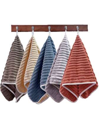 1 超柔软珊瑚绒毛巾，如云朵般柔软，超强吸水，快干，居家必备！