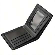 Custom Men's Wallet, Artificial Leather, Casual Style, Two-Fold Short Horizontal Design, Ideal Valentine's Day Gift.,Durable,Colorful,Cute,Adorable,Funny,Kawaii,Y2K,Stylish,Unisex,Casual,Custom,Personalized,Unique,Customized,Ideal Gifts For Him,Ideal Gifts For Her,Her,Boyfriend,Girlfriend,Family,Friends