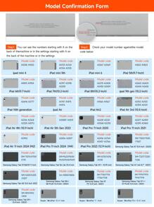 Ayotu Cherry 笔记本图案保护套兼容 iPad 10.2 英寸 2021/2020 iPad 第 9/8 代，兼容三星 Galaxy Tab A8 10.5 英寸 2022，兼容华为 Matepad 10.4/Tab 保护套，带笔架，支持自动睡眠/唤醒盖 - 彩色 - 查看 8