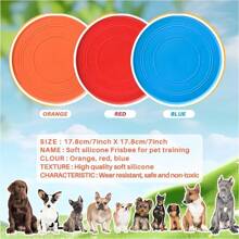 1pc/3pcs/6pcs Cat/Dog Lover Gift And Dog/Cat Mom Love Pet Dog Lover And Dog Mom Love Flying Disc, Cat/Dog Lover Gift And Dog/Cat Mom Love Pet Interactive Training Floating Water Resistant Soft For Cat/Dog Lover Gift And Dog/Cat Mom Love Pet, Enhance Cat/Dog Lover Gift And Dog/Cat Mom Love Pet Agility & Biting Strength, Best Companion For Cat/Dog Lover Gift And Dog/Cat Mom Love Pet Owner And Dog Lover And Dog Mom Love