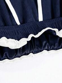 American Corduroy Straight Leg Pants, Loose Casual Trousers For Men