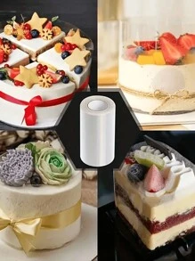 1pc Thicker & Higher Plastic Cake Border, 5m Mousse Border, Clear Pet Plastic Baking & Packaging