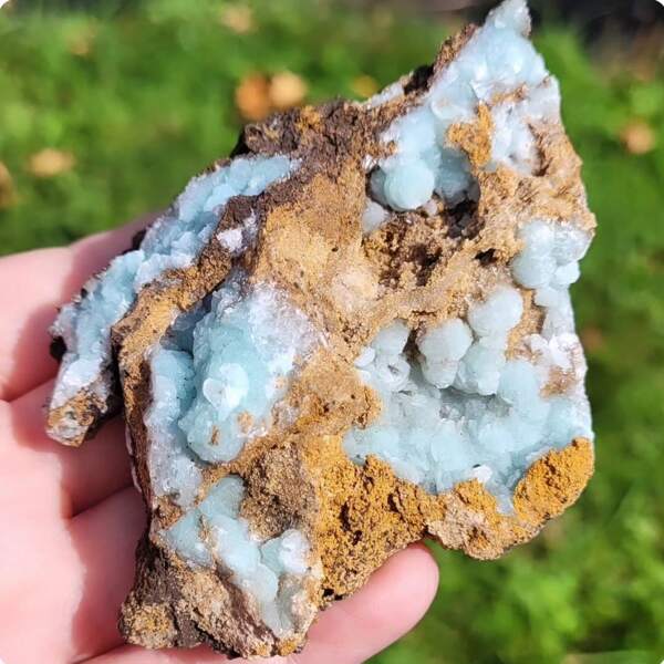 1pc/Pack Asymmetric Hemimorphite Raw Stone - Suitable For Indoor And Outdoor Aromatherapy Stones, Flower Bed Decorations, And Collectors' First Choice - The Perfect Gift For Holiday Giving