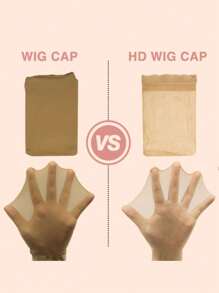 2pcs Invisible Hair Net Cap, Natural Breathable Wig Hair Net Cap Suitable For Shows, Role-Playing, Daily Wig Wearing Back To School