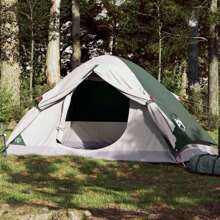 Two Person Waterproof Green Dome Camping Tent For Outdoor Adventures - Green - View 1