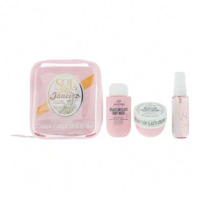 Sol de Janeiro Beija Flor 3 Piece Gift Set: Face Cream 50ml, Body Wash 90ml, Hair & Body Mist 30ml