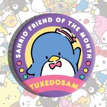Sanrio 1 pièce Insigne à bulles des personnages Sanrio, broche dessin animé en alliage d'étain de 5,8 cm, accessoire