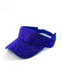 1pc Women's Premium Jewel Encrusted Colorful Rhinestone Embellished Baseball Cap, Dazzling & , Suitable For Daily Commute, Sports, Outdoor Activities