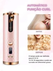 Cordless Automatic Hair Curler With Built-In Rechargeable Ceramic Battery - Random - View 6