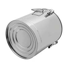 YUNRUX Food Warmer Food Warmer 20L Insulated Bucket Warmer With Lid - Silver - View 5
