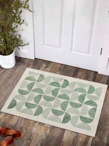 Dywan do wnętrz w stylu wiosenno-farmerskim z nadrukiem - antypoślizgowy, ultracienki, supermocny, dywan z nadrukiem - miętowy, odpowiedni do wystroju wnętrz w przedpokojach, sypialniach i salonach - rozmiar: 78,74*118,11 cali