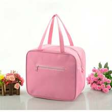 Sanrio Incredible Sanrio For Hello Kitty Insulated Lunch Bag - A Reusable Nylon Tote With Zipper Closure, Waterproof And Thermal Lunch Box Bag, Suitable For School And Camping, Food Supply Gear, A Perfect Gift For Back-To-School Season!