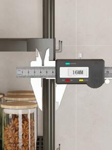 1pc 1-5 Tier Kitchen Storage Rack Freestanding Multi-Layer Organizer Shelf, Home Use Microwave Oven Pot Holder Rack, Balcony Kitchen Items Kitchen Accessories Kitchen Tools - Multicolor - View 10