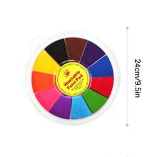 1pc Finger Painting Drawing Book, Handmade Graffiti Painting Stamp Pad Coloring Book, Washable Paint Graffiti DIY Album, Suitable For School, Home, Leisure Time,Mother's Day,Mom's Gift,Back To School,School Supplies