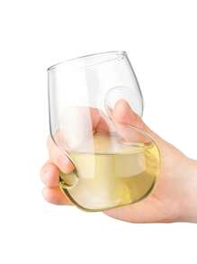 1个/4个 550毫升/19.35盎司 咖啡杯、鸡尾酒杯、扭纹玻璃杯、创意玻璃杯、拇指形玻璃杯、饮用玻璃杯 - 彩色 - 查看 6