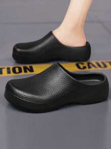 Women's Waterproof Anti-Oil Chef Shoes, Comfortable Non-Slip Rubber Sole EVA Kitchen Shoes, Men's Functional Shoes