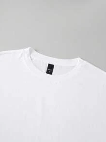 Gym Warriors Men's T-Shirt, Muscle Power: Gym Warriors Graphic Tee, Fitness Motivation: Gym Warriors T-Shirt, Gym Warriors T-Shirt: Fitness Style, Gym, Warriors, Men's Tee, Graphic Tee, Muscle, Activewear, T-Shirt, Motivation, Workout Clothes - White - View 5