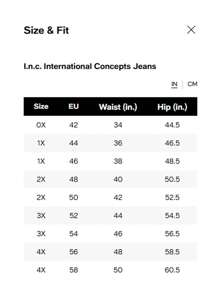 Petite Plus Size Incfinity Cropped Skinny Jeans