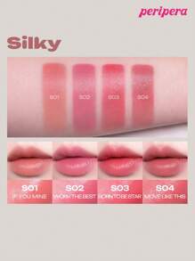 Peripera K-Beauty On My Lip 唇彩笔，可用作唇膏和唇线笔，哑光和闪光，柔滑乳霜质地，日常彩妆，韩妆，1.4g - #M06 Long Time No See - 查看 8