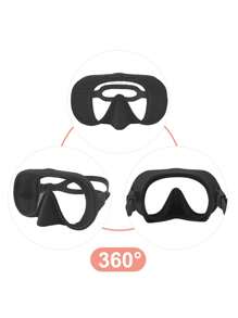 180° Wide View Anti-Fog Diving Mask, Waterproof And Anti-Fog Snorkeling Mask, Large Vision Diving Goggles With Adjustable Strap And Leakproof For Water Activities, Beach Essentials, Beach Accessories, Pool Float