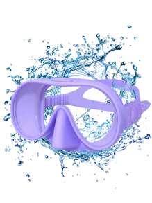 180° Wide View Anti-Fog Diving Mask, Waterproof And Anti-Fog Snorkeling Mask, Large Vision Diving Goggles With Adjustable Strap And Leakproof For Water Activities, Beach Essentials, Beach Accessories, Pool Float