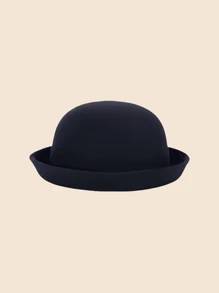 1/2 件复古百搭儿童针织帽，羊毛圆顶帽 - 兒童百搭盆帽 - 查看 16