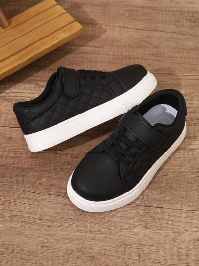 Adidași de școală cu cârlig și buclă pentru copii, modă și versatil