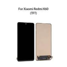TFT LCD Screen For Xiao Mi Redmi K60 With Digitizer Full Assembly Display Phone Touch Screen Repair Replacement Part - Black - View 2